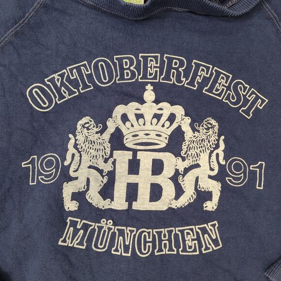 Vintage 1991 Oktoberfest Beer Sweatshirt Womens 2XL 25x24 - Picture 9 of 13